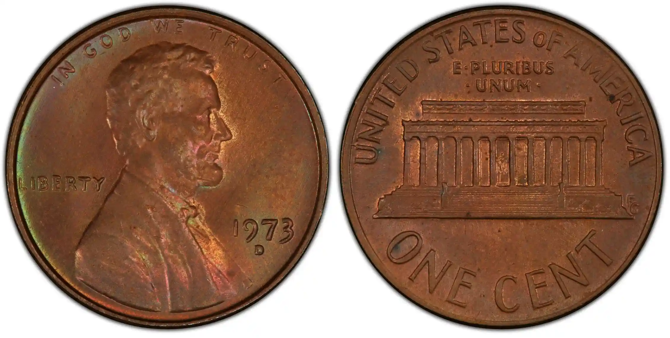 1973 D Lincoln Penny